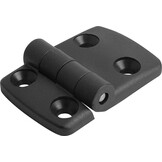 Zwarte Scharnieren (4 stuks) - Thermoplast & RVS - 31% Korting