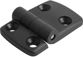 Zwarte Thermoplast Scharnieren (4 stuks) - 36% Korting