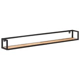 Houten Wandschappen Set 2x 160cm Massief Acaciahout - 59% Korting!