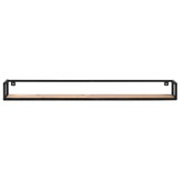 Houten Wandschappen Set 2x 160cm Massief Acaciahout - 59% Korting!