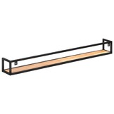 Houten Wandschappen Set 2x 160cm Massief Acaciahout - 59% Korting!