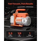 Krachtige Vacuümpomp voor HVAC & Koeling - 33% Korting