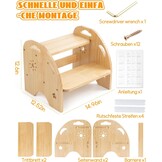 Houten Kinder Trapkruk met 2 Treden - 28% Korting!