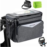Stuurtas Fietstas Grijs Waterdicht 5.2L - 32% Korting