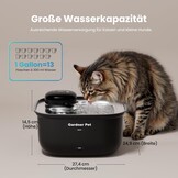 Draadloze Drinkfontein Hond Kat 3,8L Wit - 32% Korting