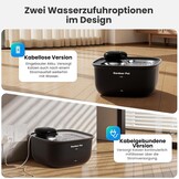 Draadloze Drinkfontein Hond Kat 3,8L Wit - 32% Korting