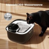 Draadloze Drinkfontein Hond Kat 3,8L Wit - 32% Korting