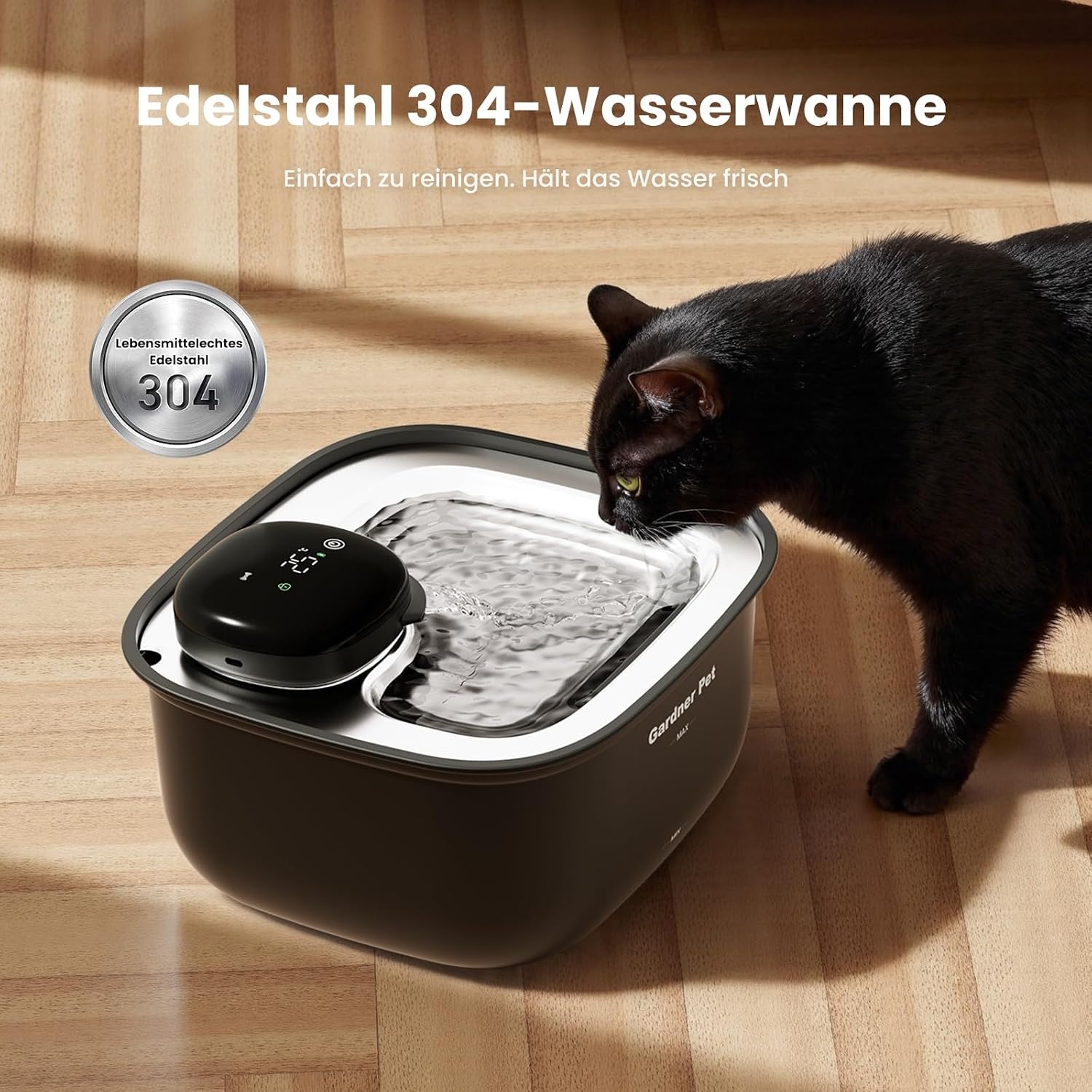 Draadloze Drinkfontein Hond Kat 3,8L Wit - 32% Korting