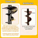 Honden grondanker spiraal - Extra stabiel (max 100kg) - 31% korting!