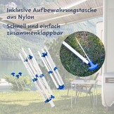 Lichtgewicht Aluminium Droogmolen voor Caravan/Camping - 33% Korting!