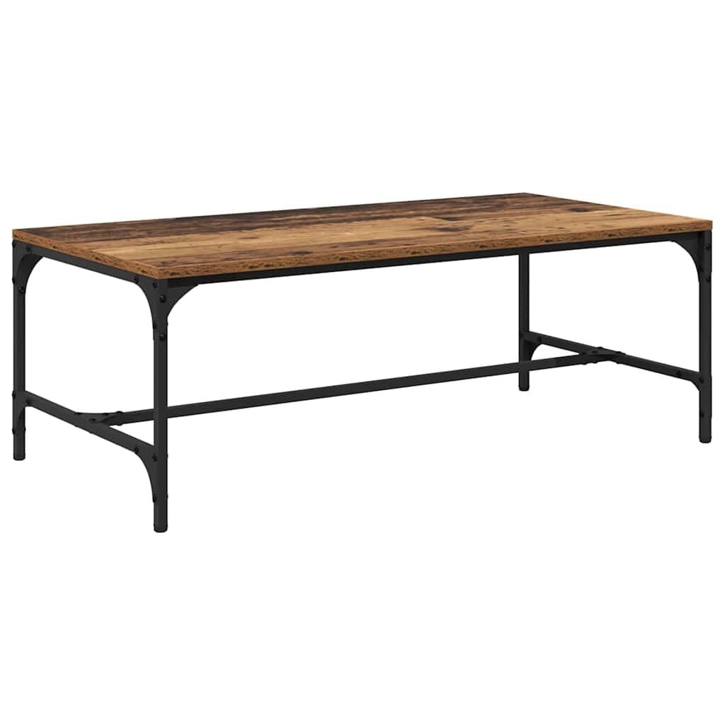 Salontafel Oud Hout - 100x50x35 cm - 57% Korting