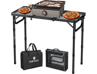 Draagbare Barbecuetafel van FUNYKICH, 33% Korting!