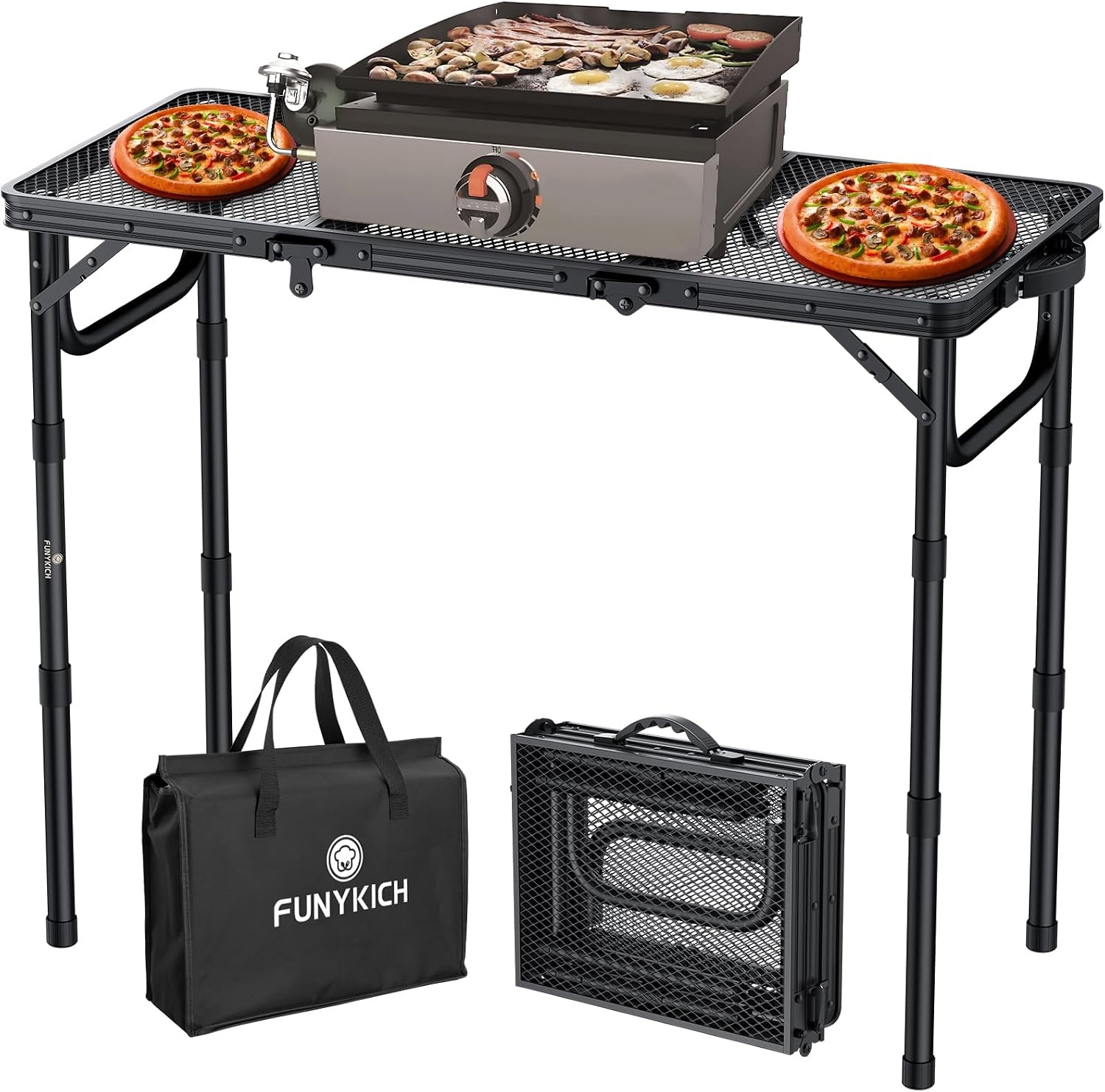 Draagbare Barbecuetafel van FUNYKICH, 33% Korting!