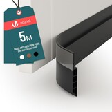 VOUNOT Bruine Deurstrip 100x5 cm - Bespaar Energie met 46% Korting!