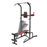 Halterbank met Pull Up Bar - Multifunctioneel & Verstelbaar - 25% Korting
