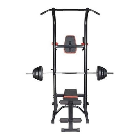 Halterbank met Pull Up Bar - Multifunctioneel & Verstelbaar - 25% Korting