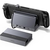 UGREEN Steam Deck Dock met 4K@120Hz DP, 10Gbps USB-datapoorten, Gigabit Ethernet, SD/TF-kaartlezer, PD 100W USB C Docking Station Compatibel met Steam Deck, ROG Ally, Legion Go, iPad Air/Pro etc.
