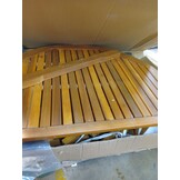 vidaXL Tuintafel 200x100x75 cm massief acaciahout