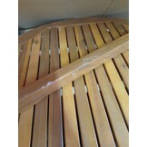 vidaXL Tuintafel 200x100x75 cm massief acaciahout