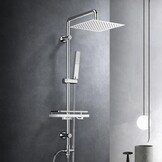 Görbach Hydromassage Douchekolom 25x25 cm - Roestvrij Staal Chroom