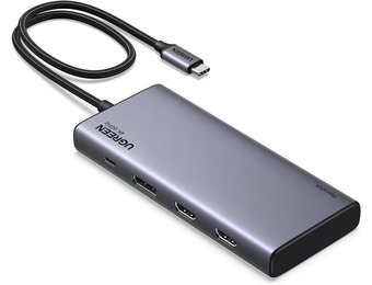 UGREEN Revodok Pro 308 USB-C Docking Station - 8-in-1 - 4K - Space Grijs