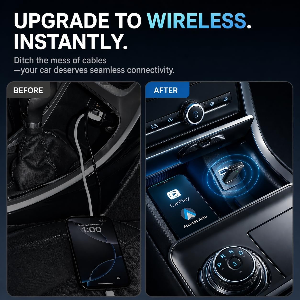 Draadloze CarPlay Adapte.(15 stuk)
