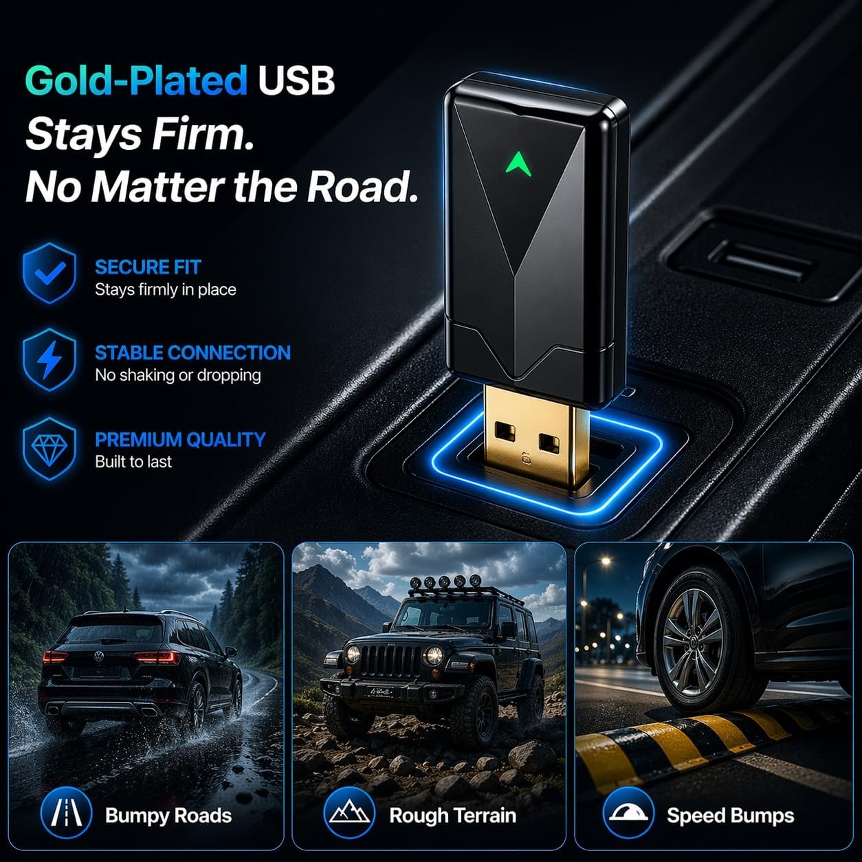 Draadloze CarPlay Adapte.(15 stuk)