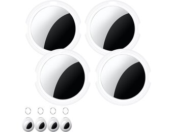 CYBERDOT Smart Air Tracker Tags - 4-Pack Bluetooth Sleutelzoeker voor Apple Zoek mijn