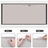 COOL AREA Balkonscherm 100 x 400 cm - Privacydoek voor Balkon en Tuin - Taupe