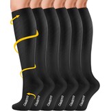 CAMBIVO Compressiesokken - 3 paar - Unisex - Ondersteunende compressie voor sport en dagelijks gebruik