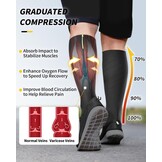 CAMBIVO Compressiesokken - 3 paar - Unisex - Ondersteunende compressie voor sport en dagelijks gebruik