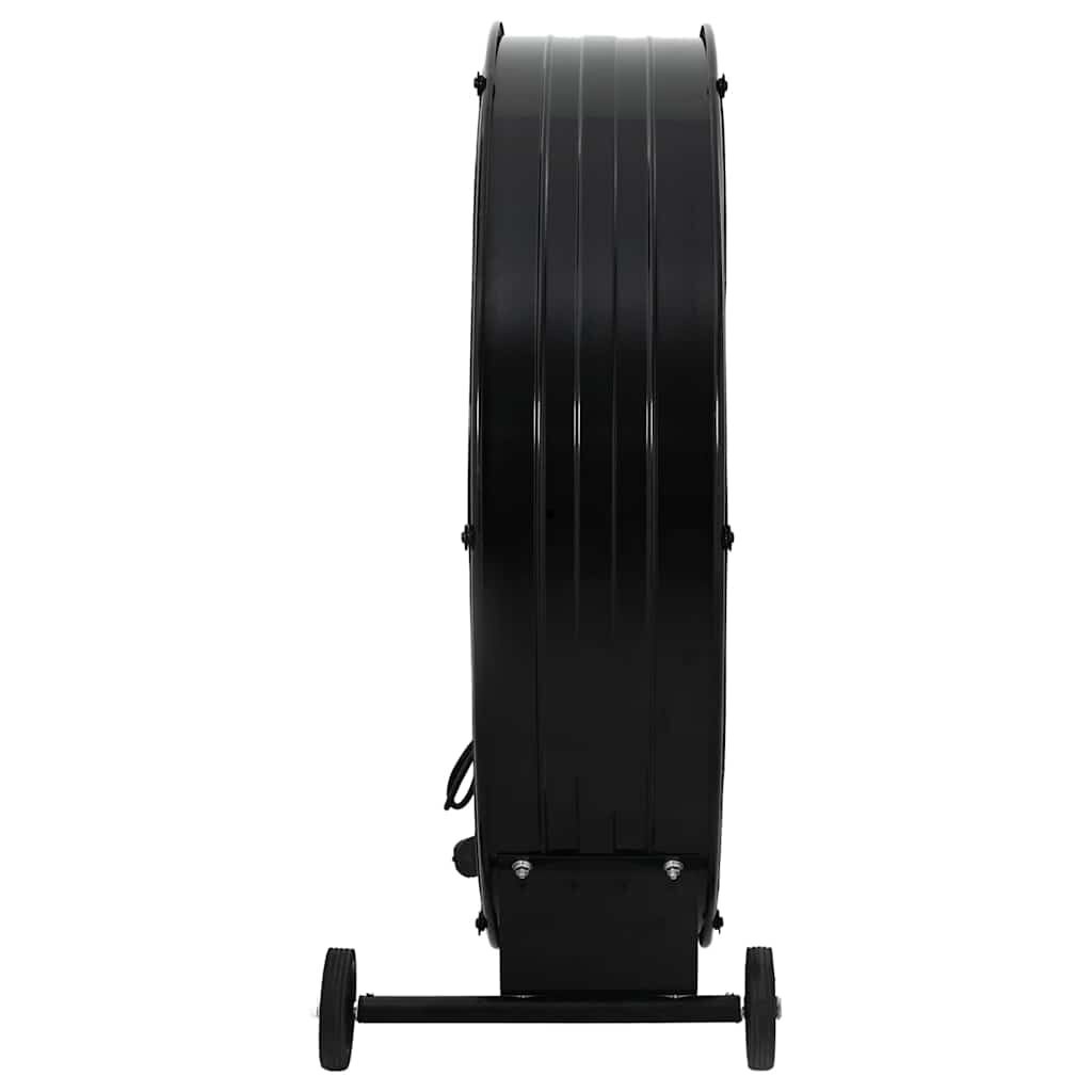 vidaXL Trommelventilator industrieel 187,7 W 77 cm zwart