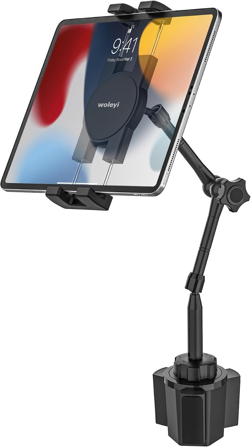 Flexibele Tablet Houder Drankenhouder Auto voor Tablets Telefoons, 4-13"