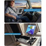 Flexibele Tablet Houder Drankenhouder Auto voor Tablets Telefoons, 4-13"