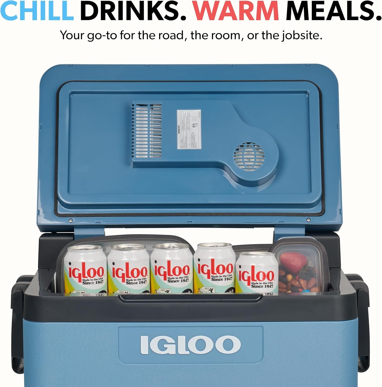 Igloo IGLOO IP42 Koelbox 42 liter blauw - XL
