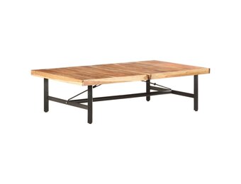 vidaXL Salontafel 142x90x42 cm massief acaciahout