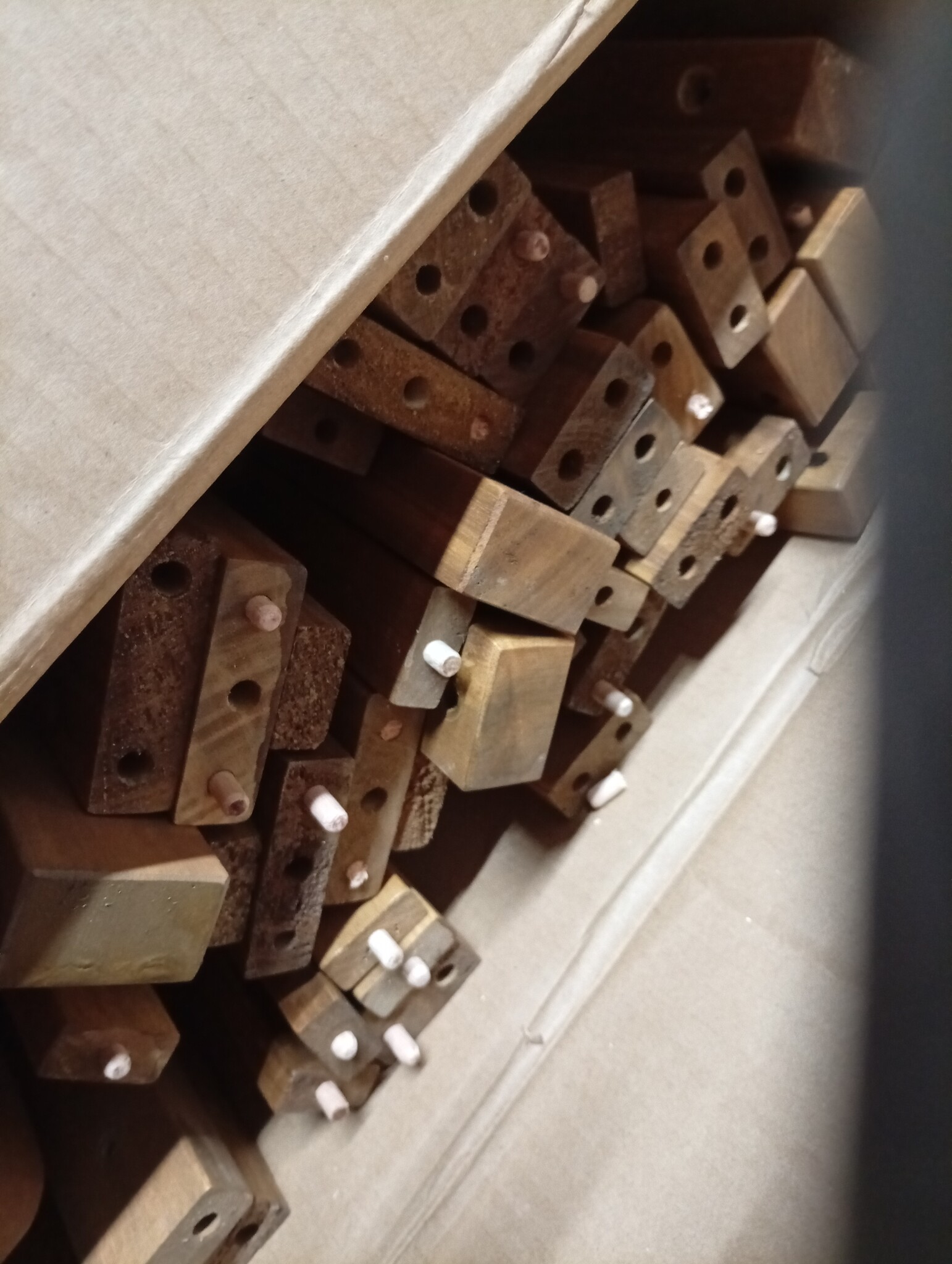 vidaXL Buiten Hoek Sofa Massief Acaciahout