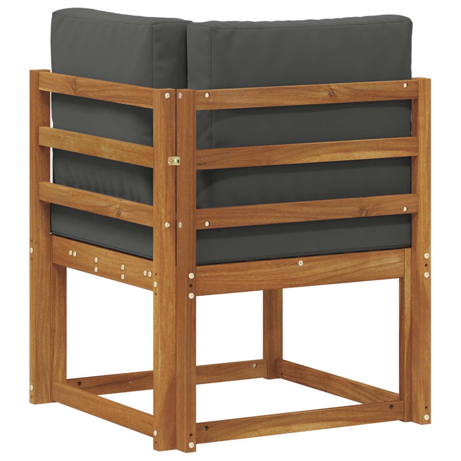 vidaXL Buiten Hoek Sofa Massief Acaciahout