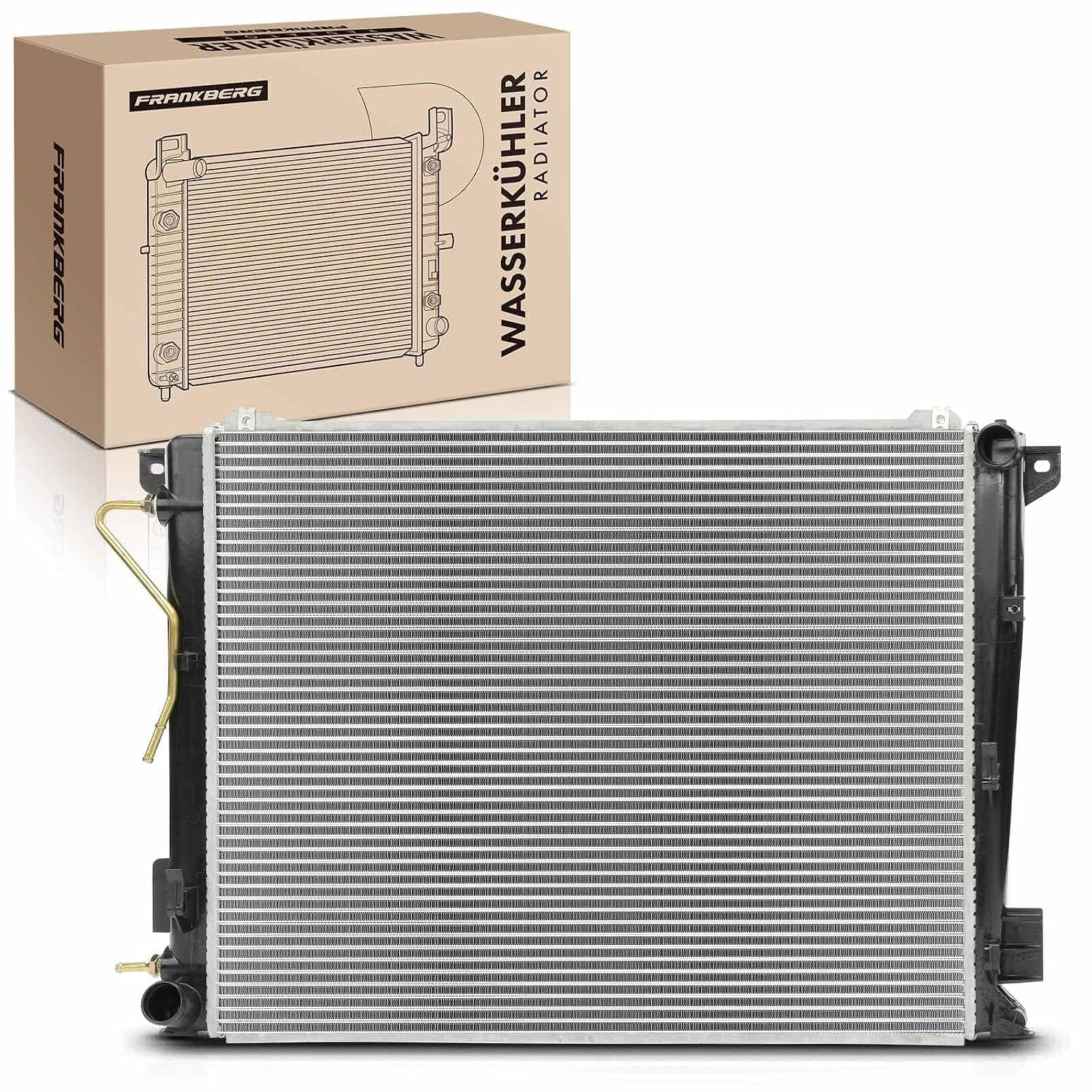 Frankberg Koeler, waterkoeler, motorkoeler, radiator, koelvloeistof, koeling, transmissie-oliekoeler, motoroliekoeler, vervanging # 253103K850