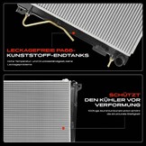 Frankberg Koeler, waterkoeler, motorkoeler, radiator, koelvloeistof, koeling, transmissie-oliekoeler, motoroliekoeler, vervanging # 253103K850