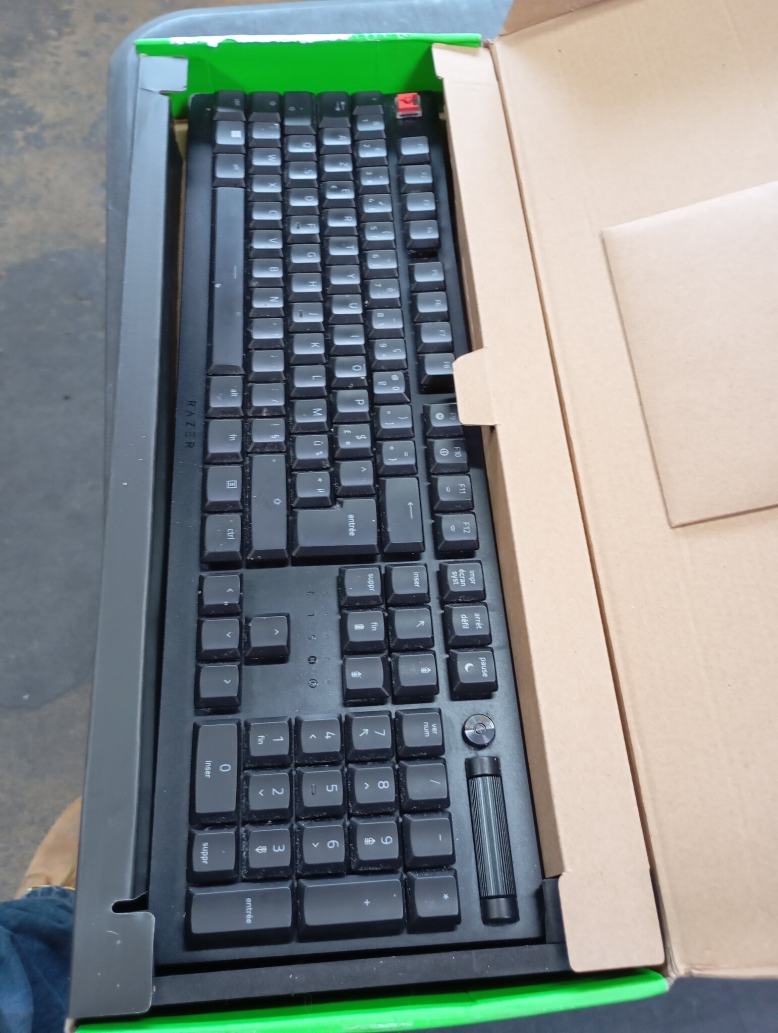 Draadloos Gaming Toetsenbord met Korting - AZERTY, Lineaire Switches, Zwart