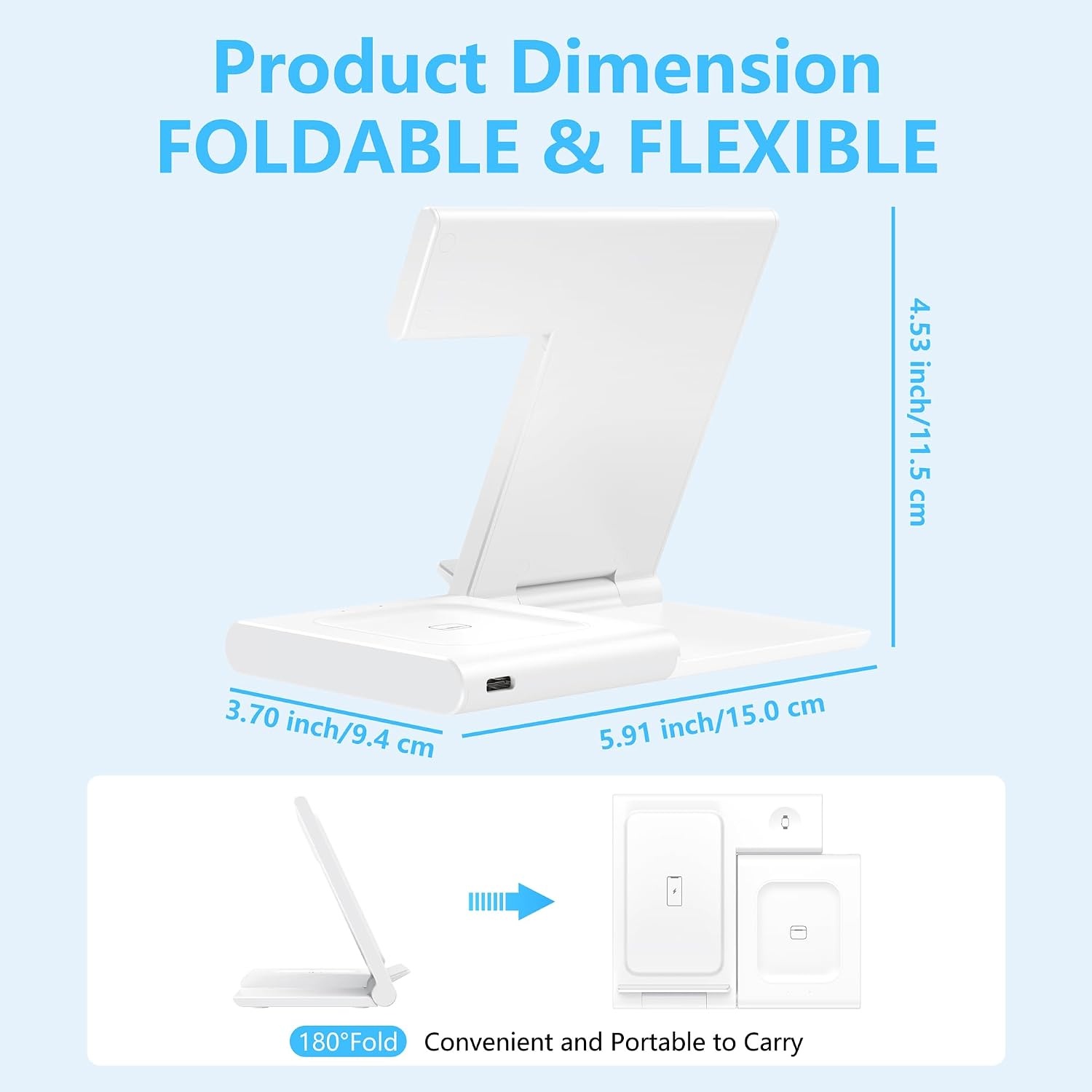 3-in-1 Draadloos Oplaadstation met 32% Korting