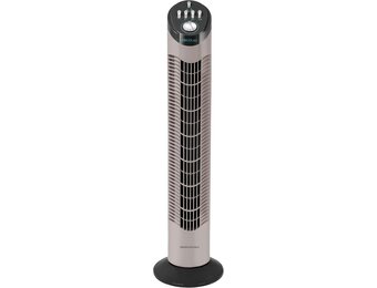 Cecotec Torenventilator EnergySilence 790 Skyline. 50 W, 30 '' (76 cm) hoog, oscillerend, koperen motor, 3 snelheden, 2 uur timer, stil, wit