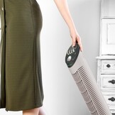 Cecotec Torenventilator EnergySilence 790 Skyline. 50 W, 30 '' (76 cm) hoog, oscillerend, koperen motor, 3 snelheden, 2 uur timer, stil, wit