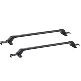 VEVOR Universele Dwarsdakrails 2PCs Afsluitbaar Aluminium Dakrek Auto Lading 70,3 kg Eenvoudige Installatie Compatibel met Open Top Voertuigen Reizen