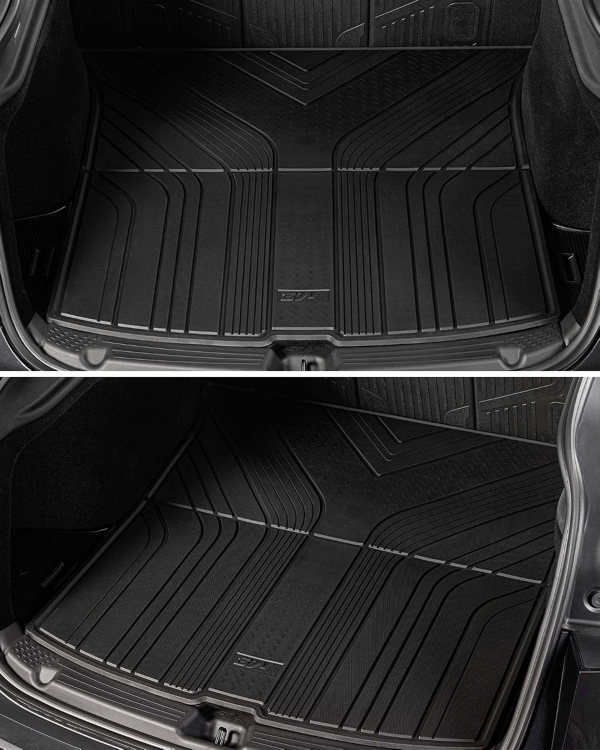 3W Kofferbakmatten voor Tesla Model Y 2025 2026 Juniper, Waterdicht en Wlijtvast met Thorex™, Achterbakmatten die Schokken Dempen