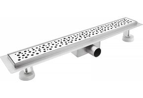 Douchegoot 90 cm RVS 304 Extra Vlak - Complete Set Met Sifon (34% Korting)