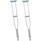 PEPE - Armpit Stools for Adults (x2 units, SIZE L), Orthopedic Armpit Stool, Walk Pulls Aluminum, Walking Stools for Disabled Adjustable, Armpit Stools Grey - Maat Maat L