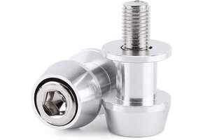 Achterbrug Spoelen Motorfiets 8mm Zilver - 54% Korting