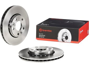 Brembo 09.A727.14 Remschijf - paar